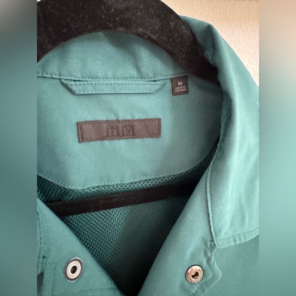 Uniqlo Coach Jacket - Unisex XS - Green - Picture 7 of 8